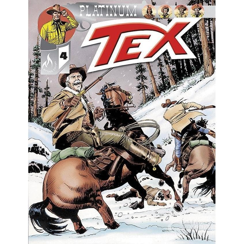 Tex Platinum 4 - Em Território Selvagem. Aventura Épica no Grande Norte [Capa comum] [2016] Mauro Boselli