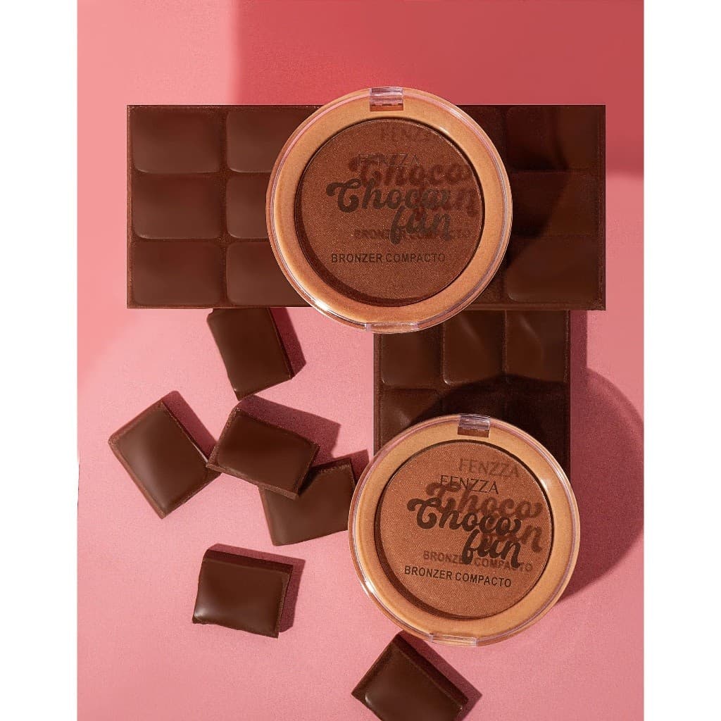 Bronzer Compacto linha Choco fun FENZZA MAKEUP