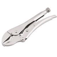 Alicate De Pressão Cromado Mordente Curvo 10 polegadas 250mm Profissional