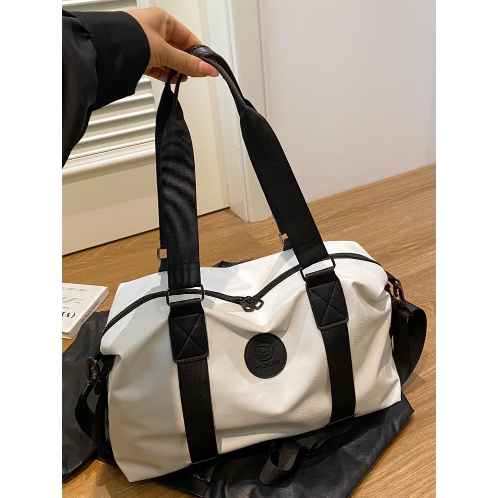 Bolsa de ginástica esportiva masculina, separação seca e molhada, grande capacidade, viagem de negócios, bolsa de viagem