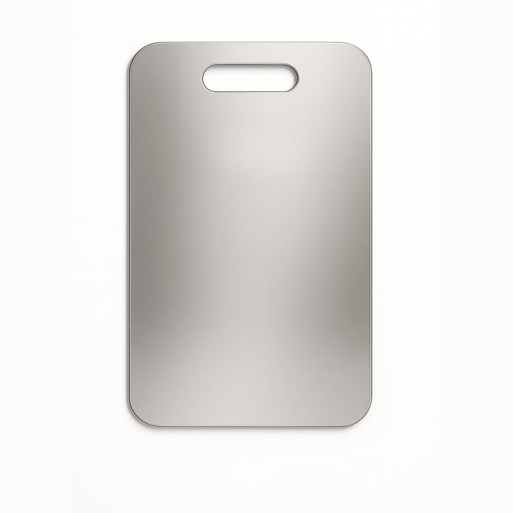 Tábua De Corte Aço Inoxidável Antibacteriana À Prova De Mofo 46 cm Tábua De Cozinha