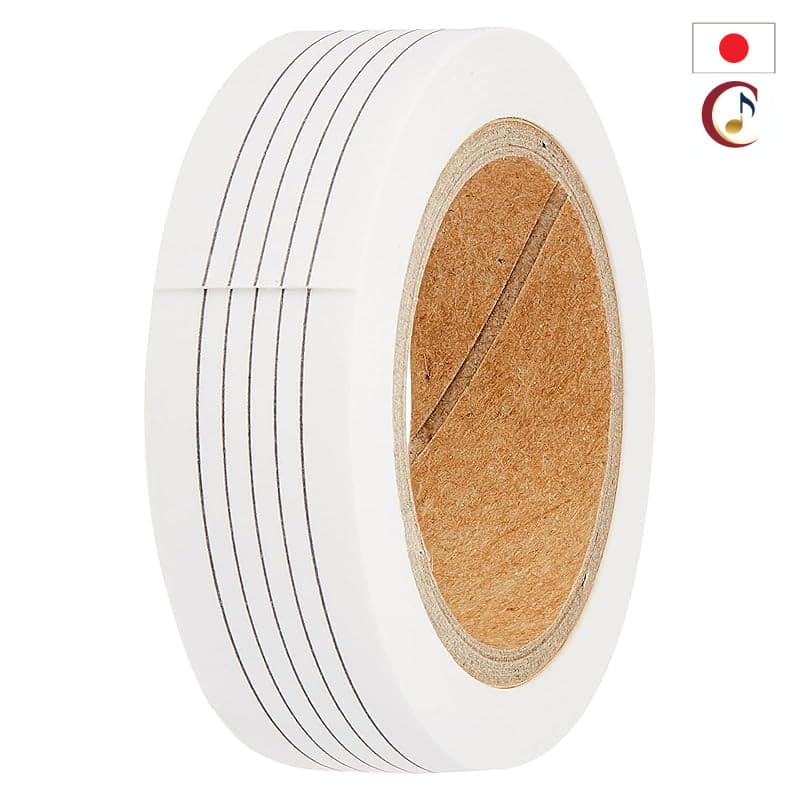 ARIA 5-Line Tape 12mm Width Standard Type/From Japan /100% Authentic Guaranteed