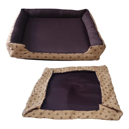 Cama Para Cachorro Grande Cama Gg Cama 95x95cm + Capa Extra