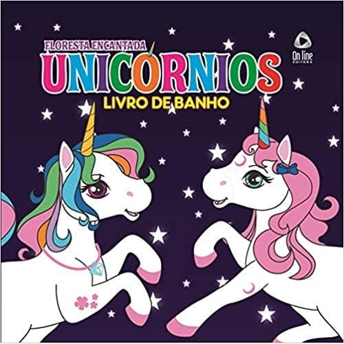 UNICORNIOS - LIVRO DE BANHO
