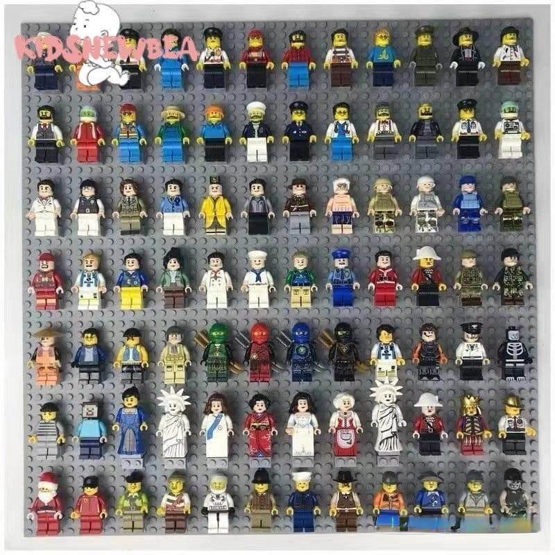 KidsNewbea 30 peças de brinquedos de montagem compatíveis com bonecos infantis Lego montando presente de aniversário