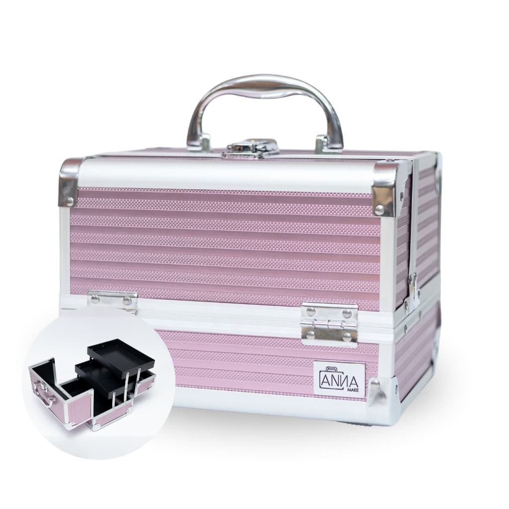 Maleta De Maquiagem Anna Make Organizadora R150G Vazia
