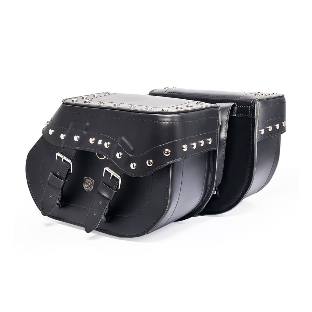 Bolsa Alforge Lateral Losango 30 Litros Com Cravos