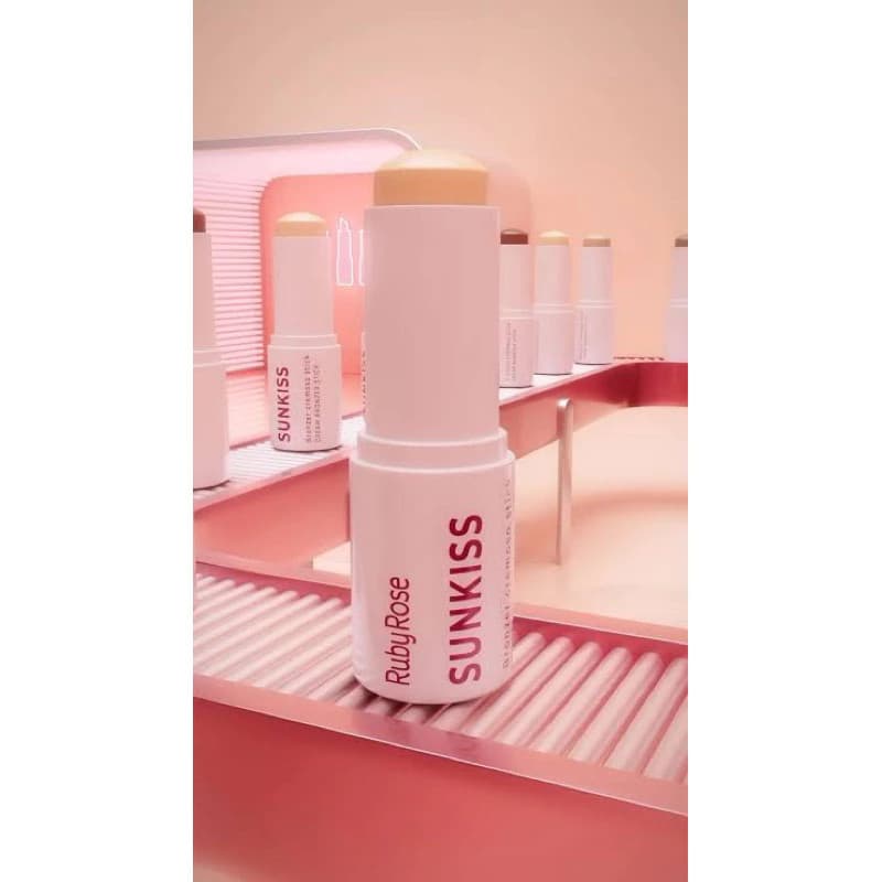 Bronzer Cremoso Stick Sunkiss - Linha Rosa Ruby Rose