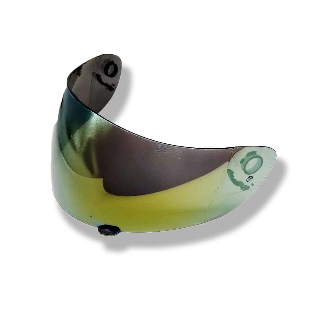 Viseira Capacete Ls2 Ff350 Norisk Ff311 Nitro Dourada Poliv