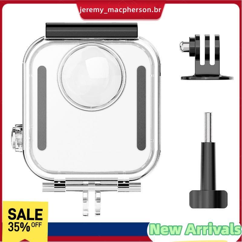 Para Max 2 Caixas À Prova Dwaterproof Água Escudo Capa Protetora Caixa Câmera Panorâmica Caso De Mergulho Acessórios