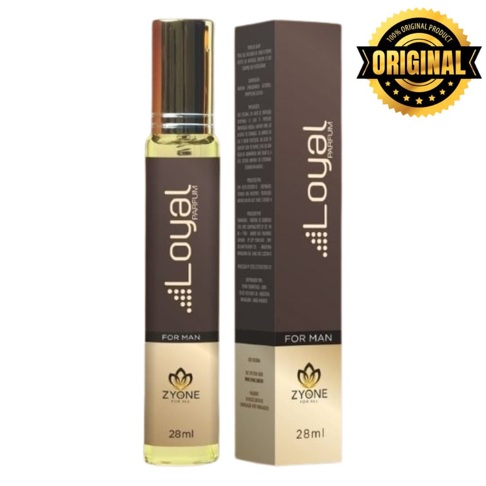 Loyal Zyone Cosméticos Masculino Parfum 28ml Alta Fixação Essência Premium