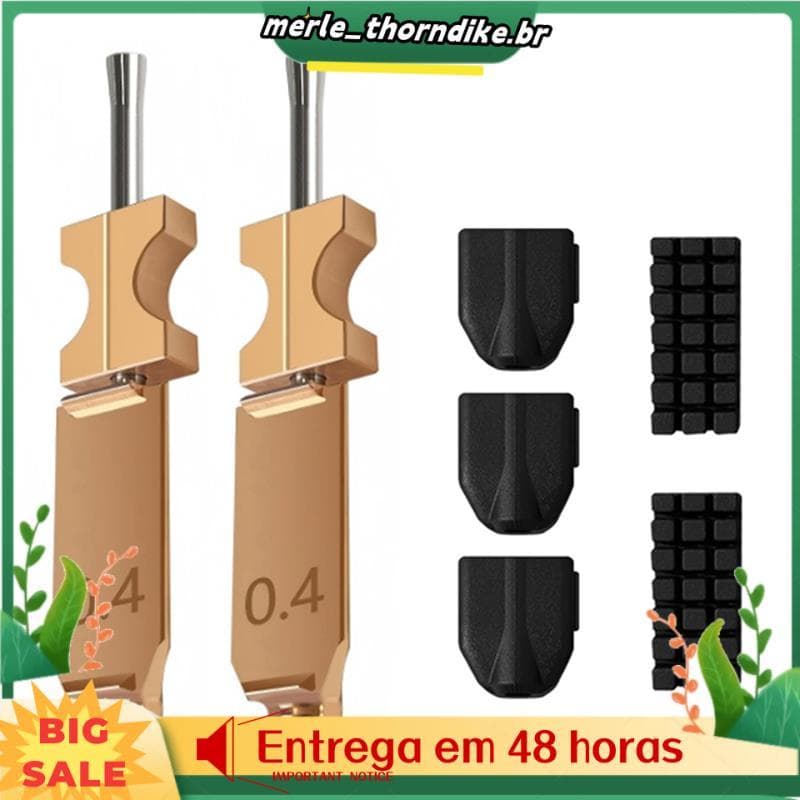 Kit De Bico De 0.4MM , 2 Peças , Para Impressora 3D AD5X , Componente De Bloco De Aquecimento Hotend Com 3 Meias De Sili