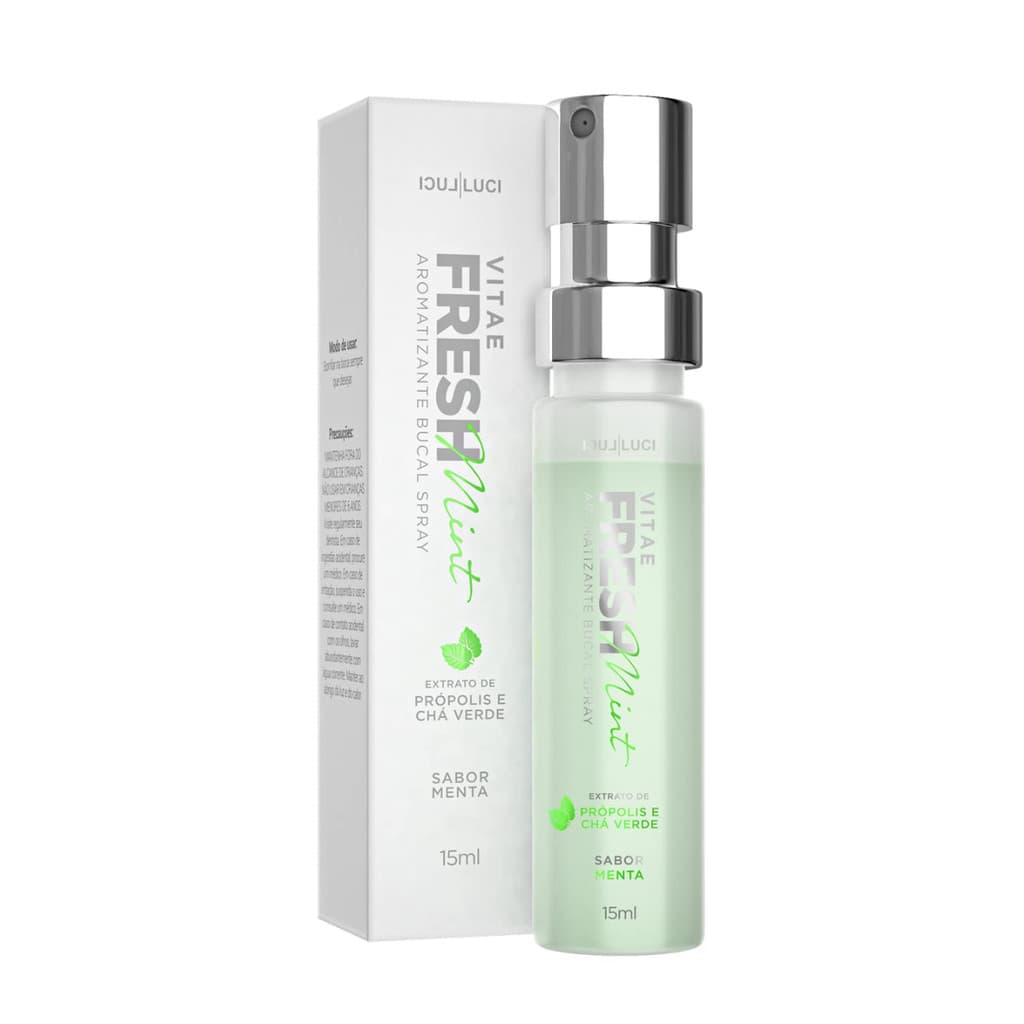 Spray Para Hálito Bucal Vitae Fresh Menta Luci Luci