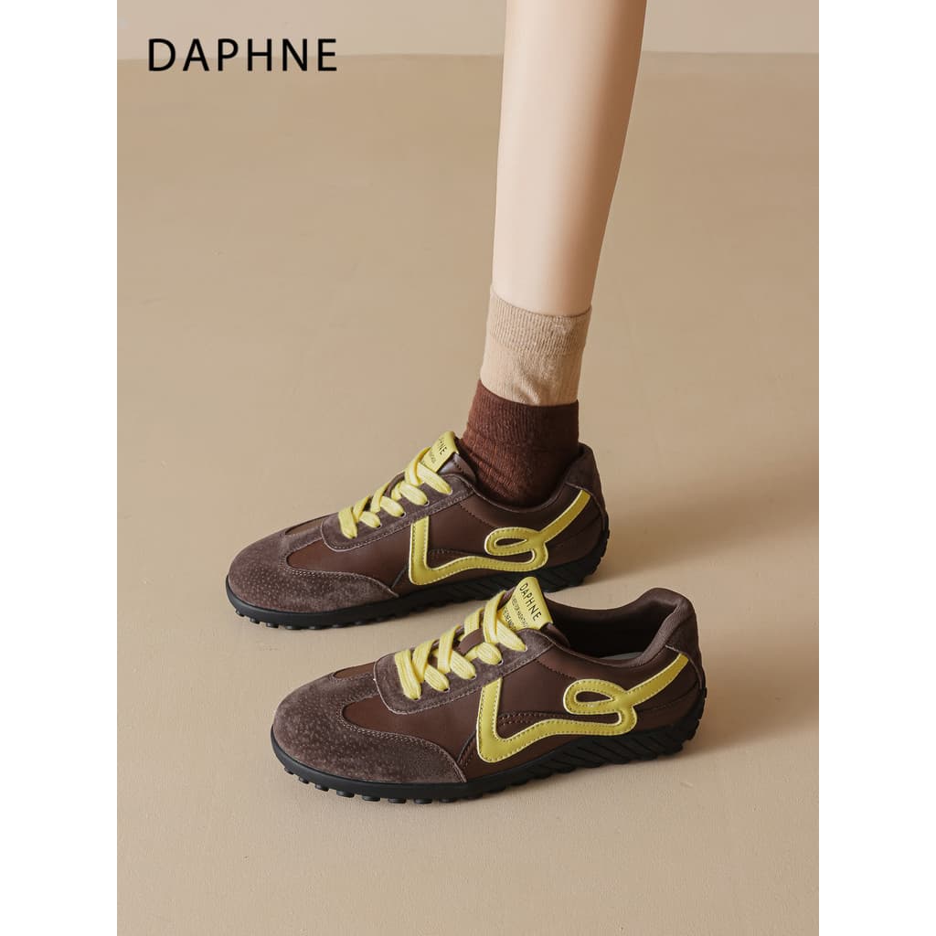 Daphne Retro alemão sapatos de treinamento feminino 2026 novo estilo verão sapatos femininos Forrest Gump tênis de corri