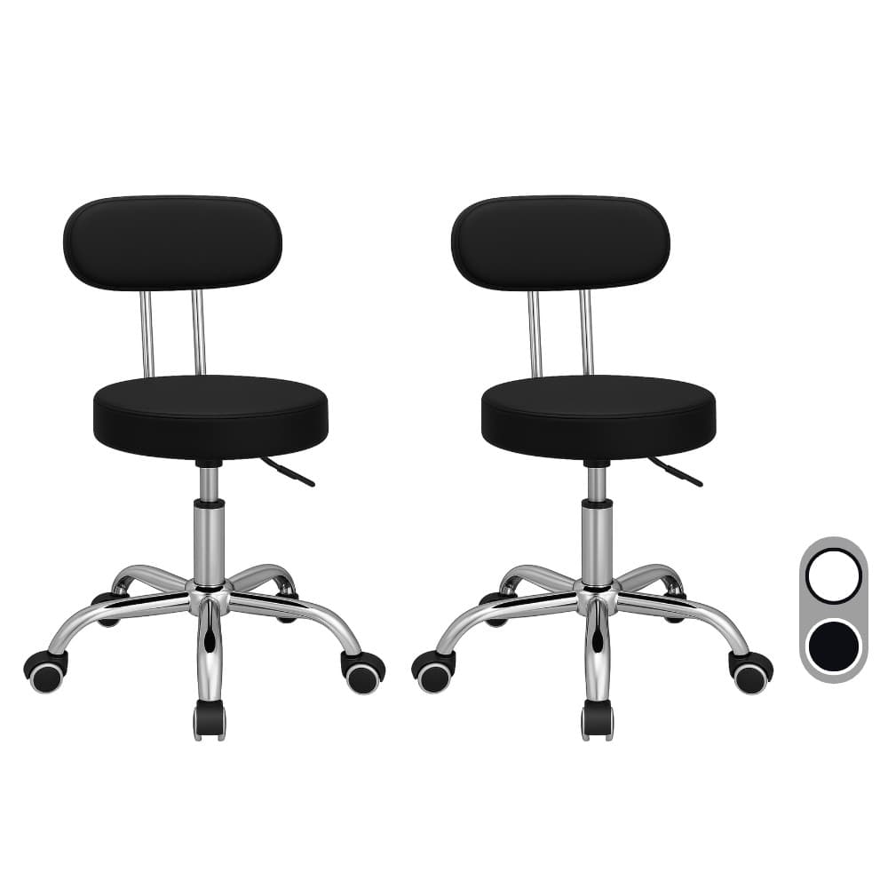 Cadeiras Com Encosto Giratório Massagista Plus  Branco 1pc