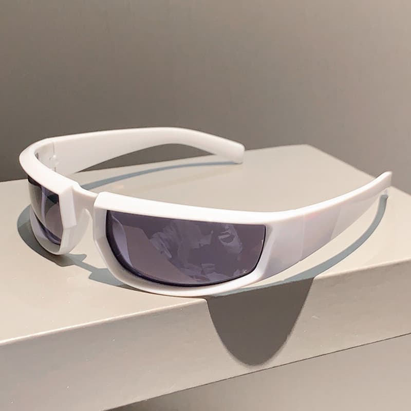 Óculos de Sol Esportivos Punk Y2k para Mulheres, Marca de Luxo, Óculos de Sol de Designer, Armação Quadrada, UV400, Lent
