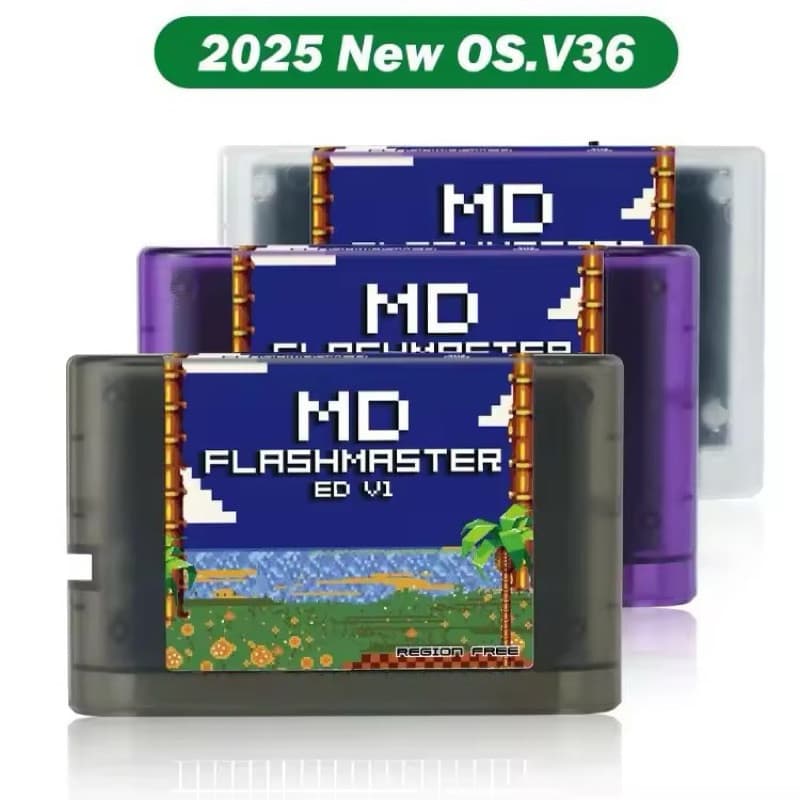 Cartucho Everdrive Mega Drive MD FlashMaster ED V1