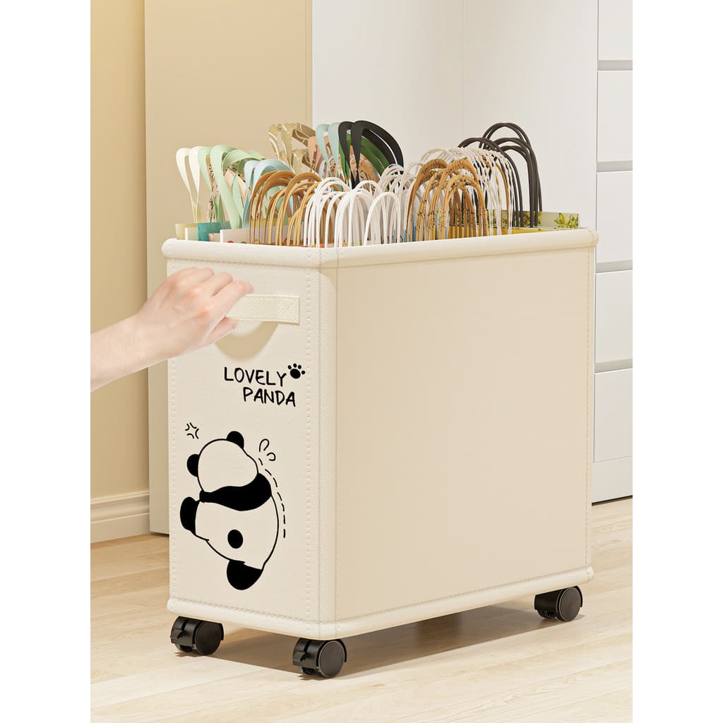 Saco de chá de leite cesta de armazenamento saco de papel removível saco de compras sacola de armazenamento ferramenta ú