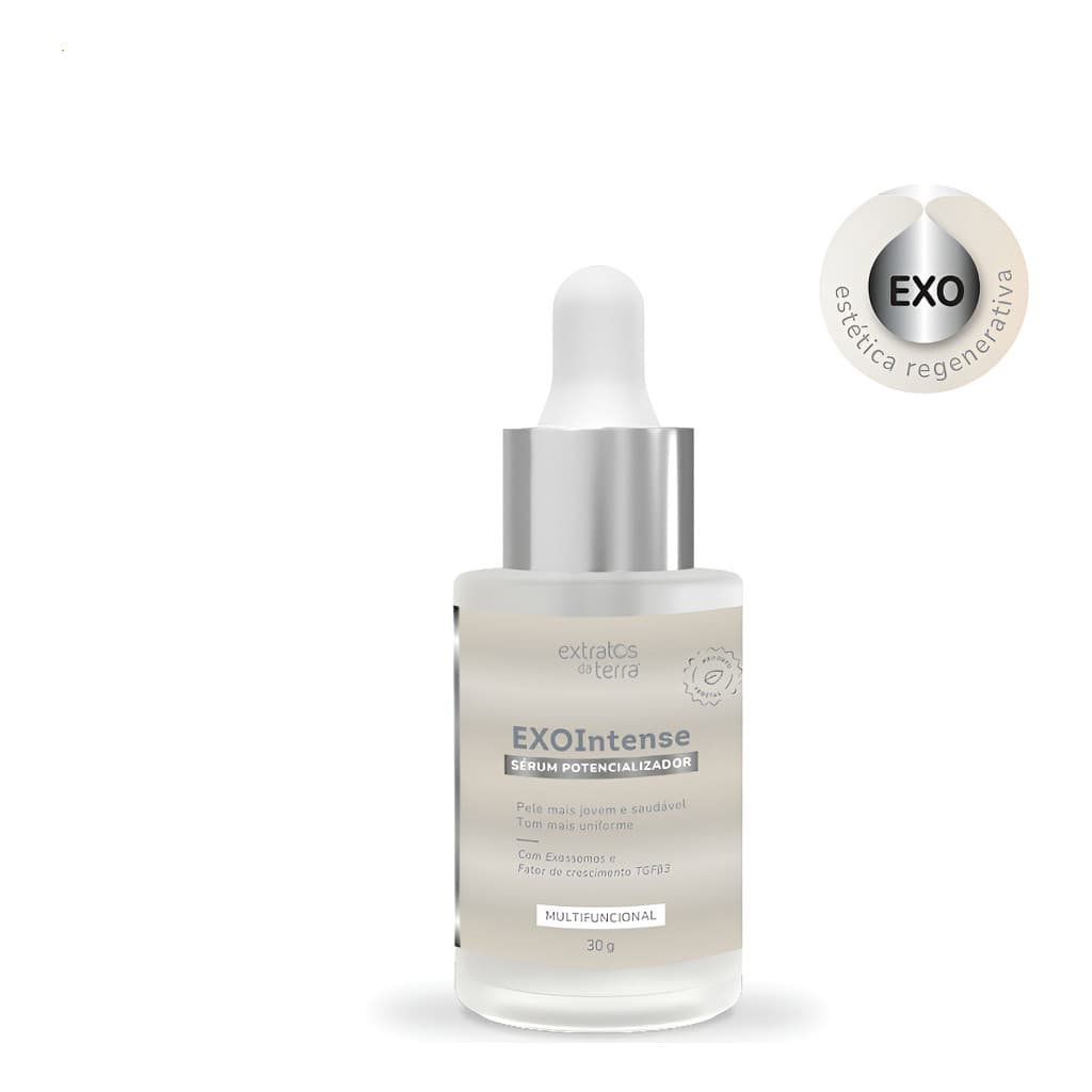 Sérum Facial Exossomos Exointense Extratos Da Terra