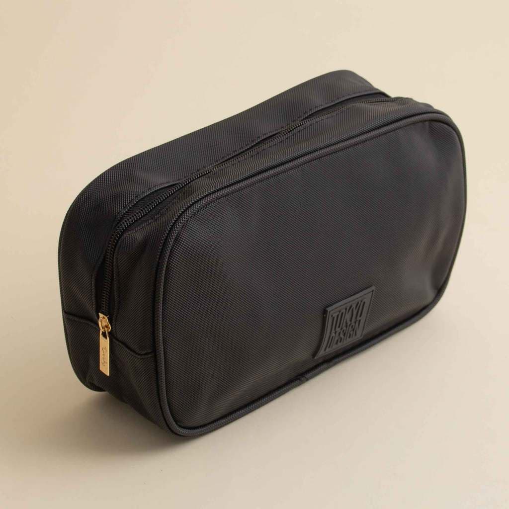 Necessaire Organizadora Estojo Lisa Preto  -