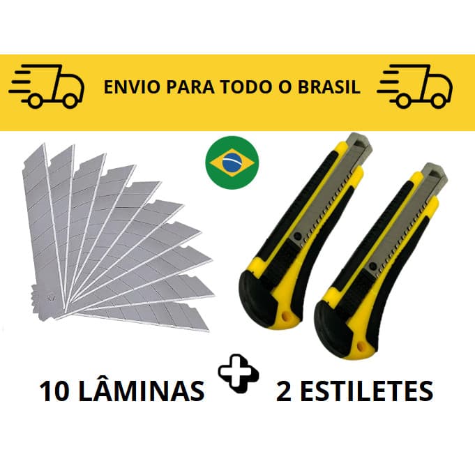 Estilete / Estilete de precisão / lamina / cortador / estilete profissional / 18mm