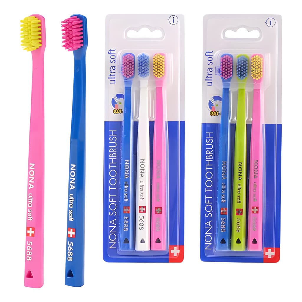 Escova De Dentes Ultramacia 5688 - Nona (cores Sortidas)