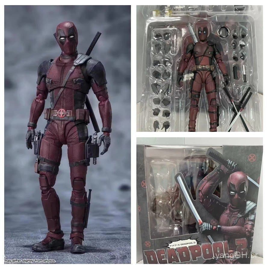 SHF Deadpool 2, DEADPOOL Deadpool, Figura de Ação Colecionável