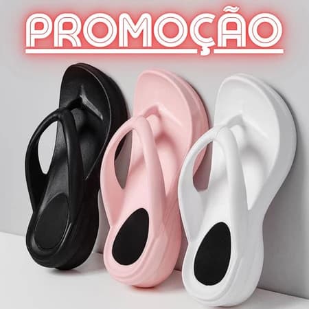 Tamanco Feminino Chinelo Idoso Ortopédico Macio Esporão Massageador Leve e Confotável