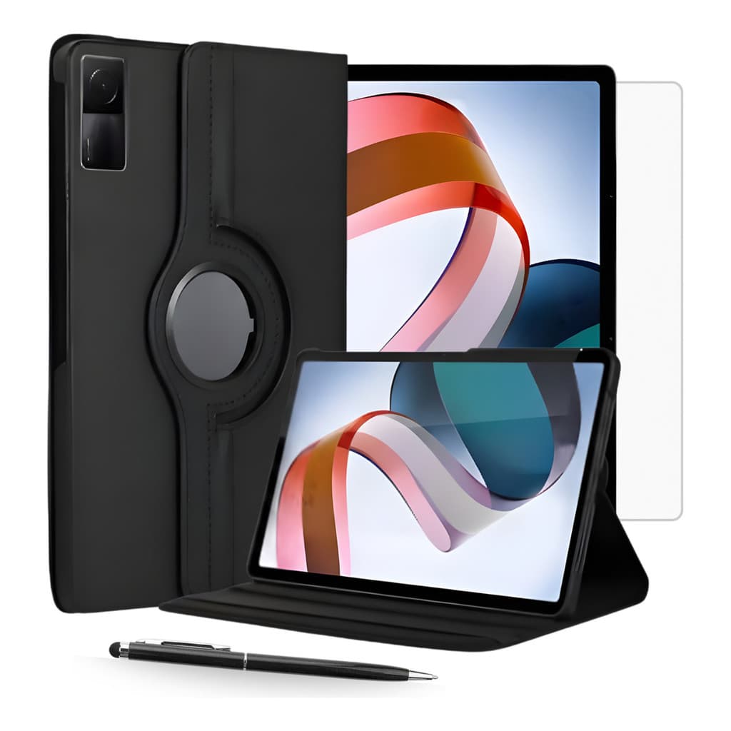 Kit Capa Giratoria Cantea E Pelicula Para Redmi Pad 10.6