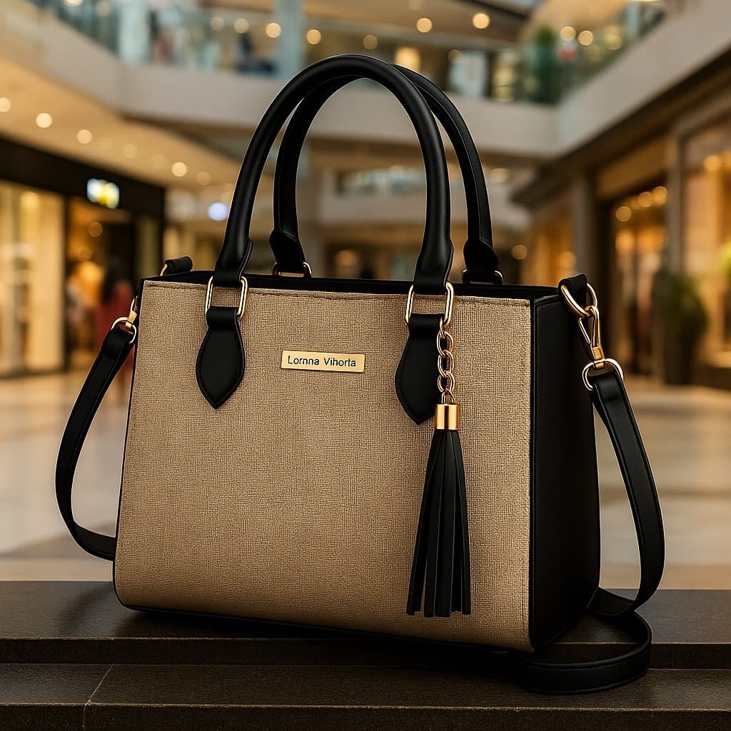 Bolsa lorena média feminina moderna elegante palha
