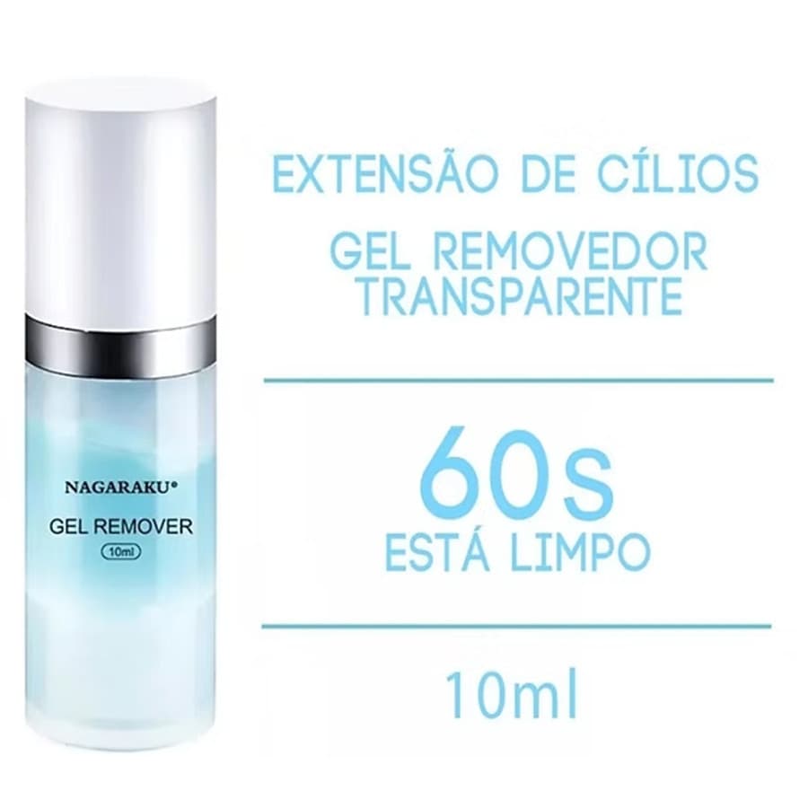 REMOVEDOR EM GEL PARA EXTENSÃO DE CÍLIOS /10ML  Sem a Caixinha da Embalagem