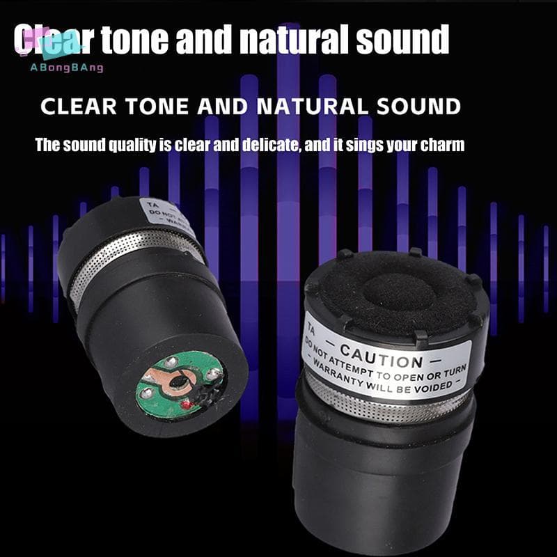 Abongbanghn 1pc Microfone Dinâmico , Cápsula De Cartucho De Substituição De Alta Qualidade Para 58A
