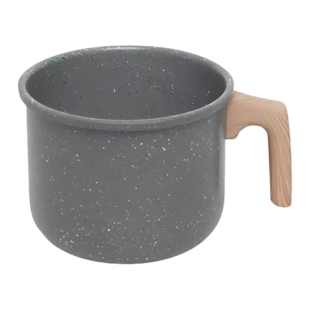Leiteira Oster Em Aluminio Revetimento Ceramico 1,9l 14cm Marble Edition Dark Grey