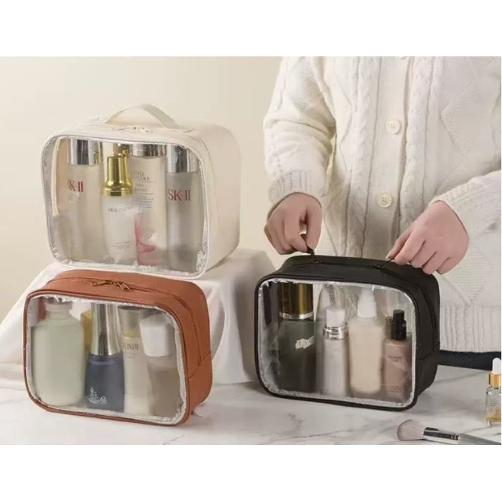Necessaire Kit 3 peças Organizadores Mala e Bolsa de Viagem Passeio
