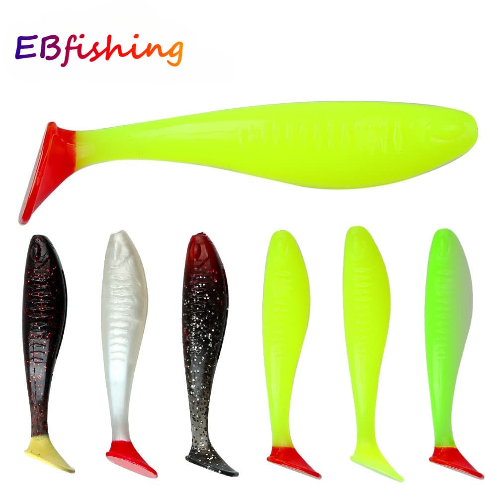 Conjunto De Isca Macia De Pesca 7cm/9cm/13cm De Cauda Em T Iscas Macias