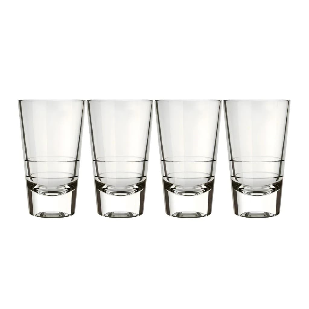 Jogo 4 Copos Dose 100ml Caninha Adega degustação shot barman rabo de galo Bar Restaurante Nadir figueiredo