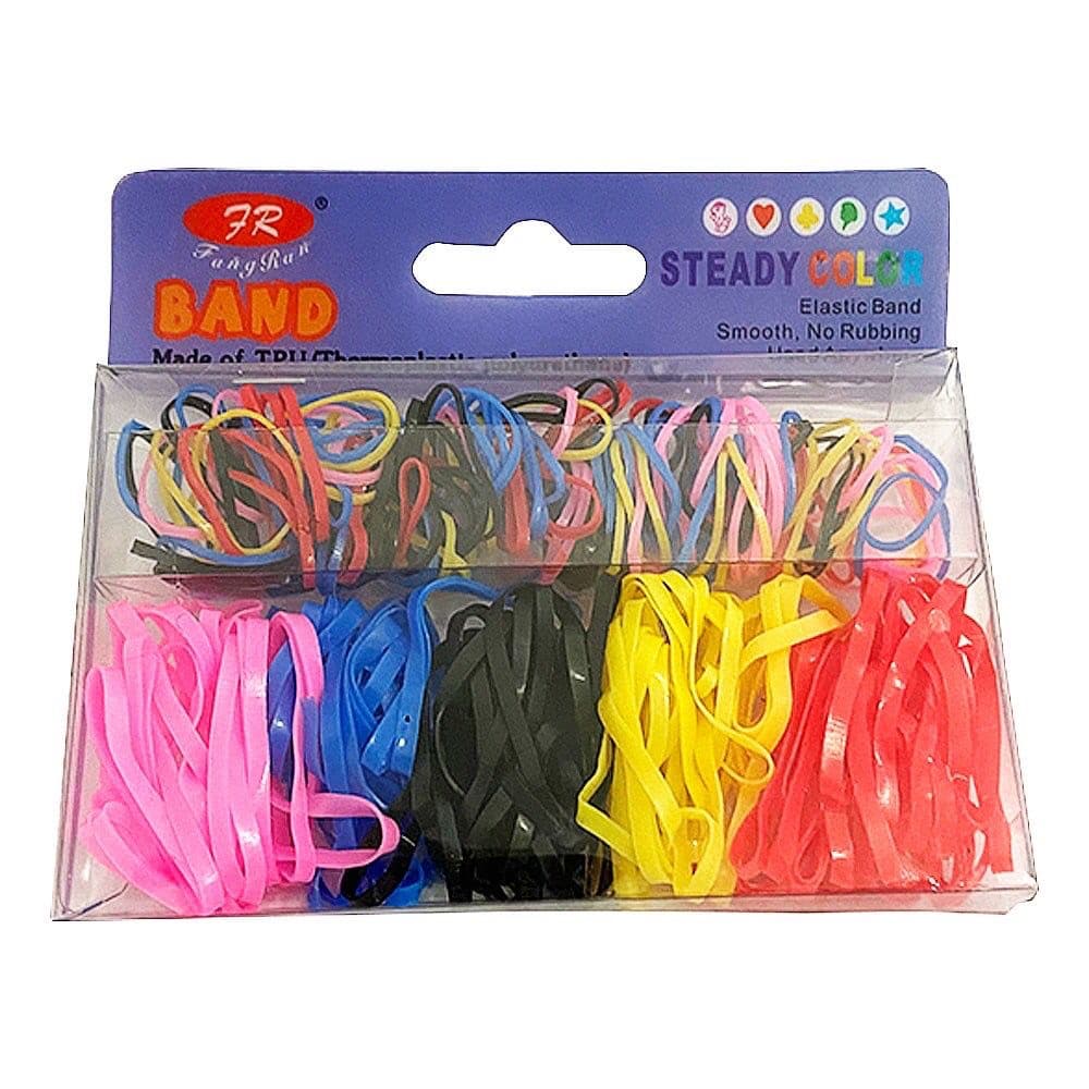 Mini Elástico Infantil  Para Cabelo Silicone Várias Cores