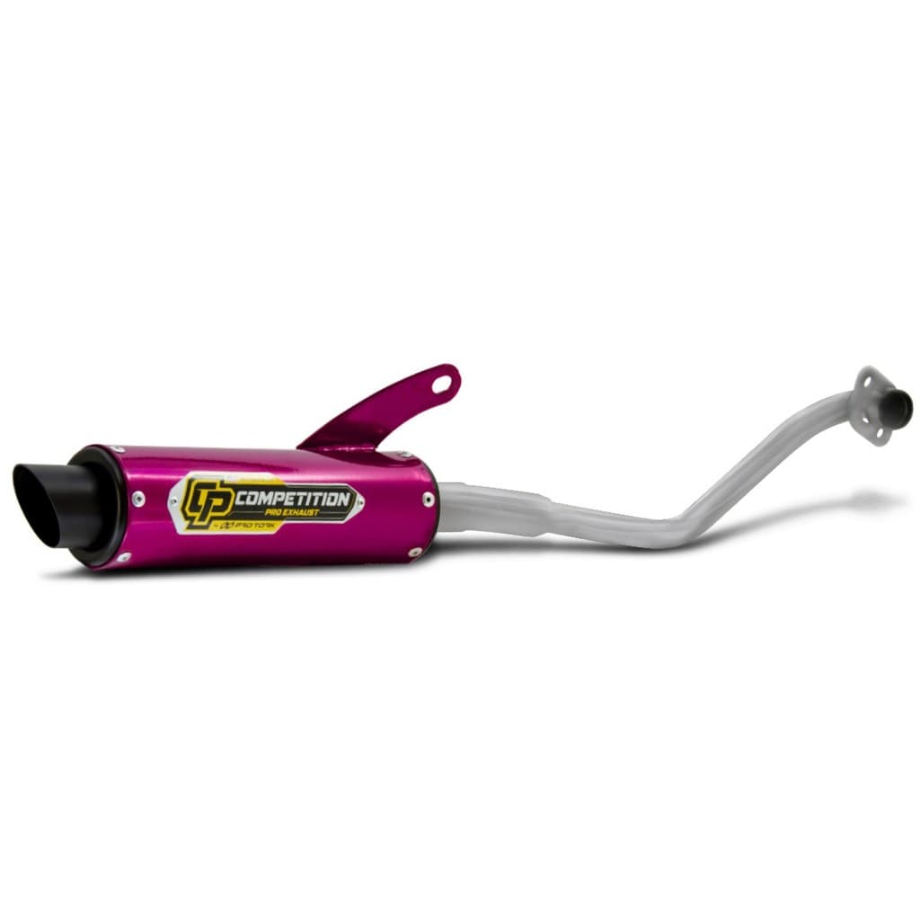 Escapamento Esportivo em Aluminio Pro Tork Competition Coiote Moto Compativel Pop 100 2007 A 2015