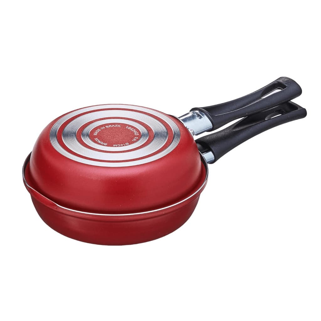 OMELETEIRA CHILI VERMELHA 14CM BRINOX