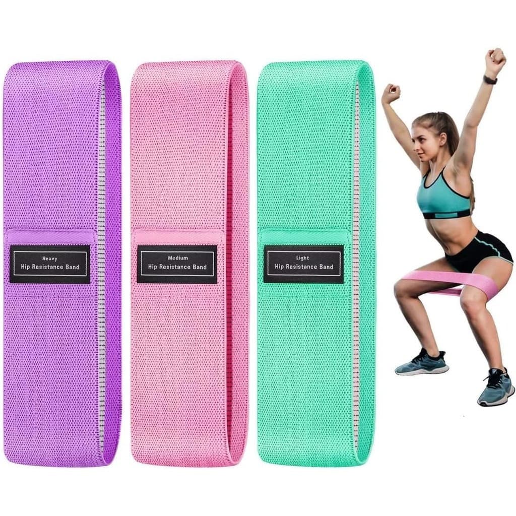 1/2/3 Kits Faixas de Resistência Elástica Exercício Mini Band Tensões Funcional Academia