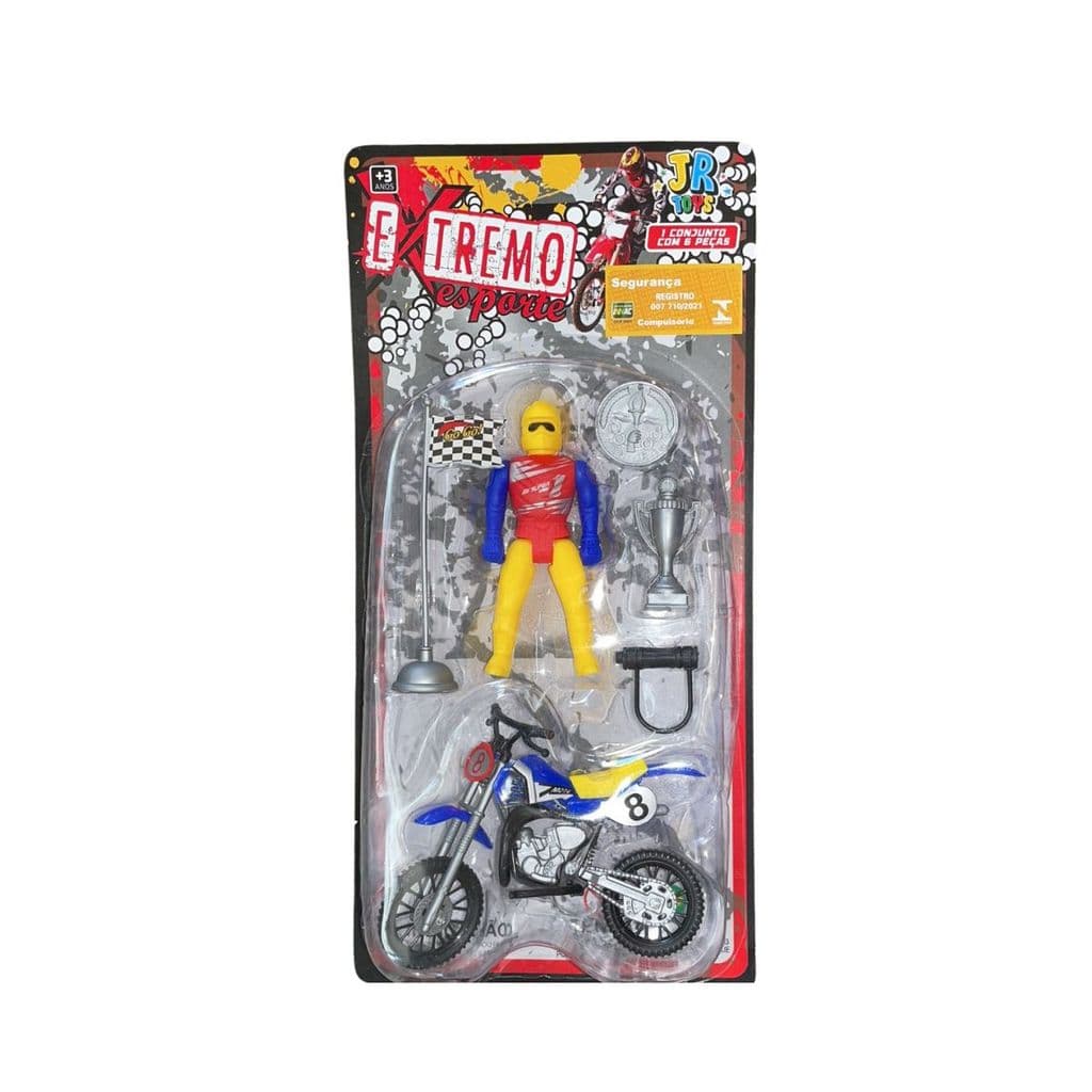 Moto De Plastico Jr Toys Com Acessorios