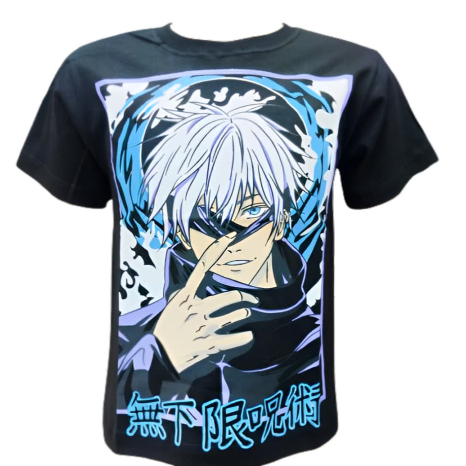 Camiseta algodao infantil juvenil Jujutsu Kaisen - Sukuna Anime Promocao