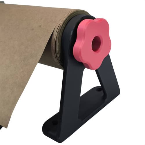 Suporte Para Bobina Papel Pardo Kraft Filme Plástico Bolha Par