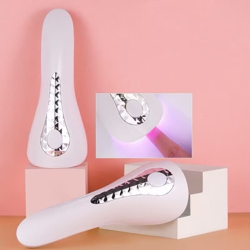 Mini Cabine Portátil LED UV – Secagem Eficiente de Unhas de Gel, Perfeita para Viagens