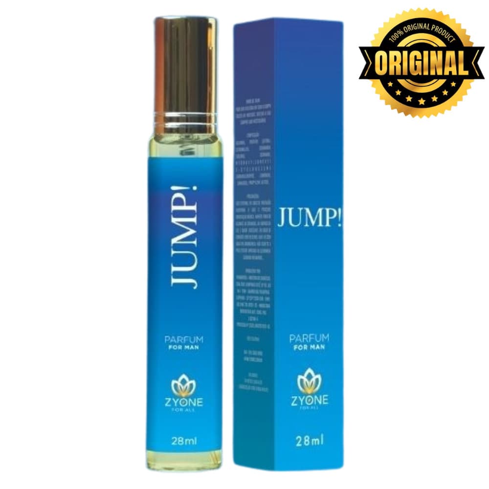 Jump Zyone Cosméticos Masculino Parfum 28ml Alta Fixação Essência Premium