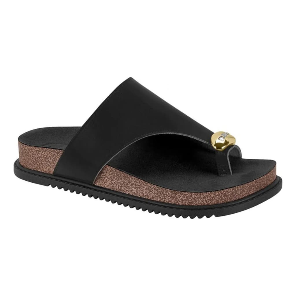 Sandália Beira Rio Casual Conforto E Estilo Anel Dedo