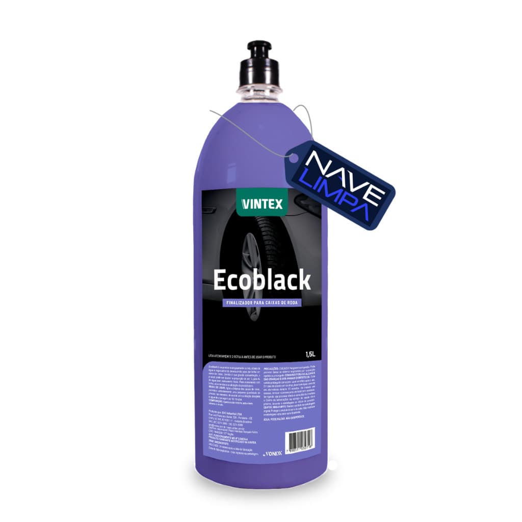 Ecoblack 1,5L Finalizador P/ Caixas De Roda - Vintex