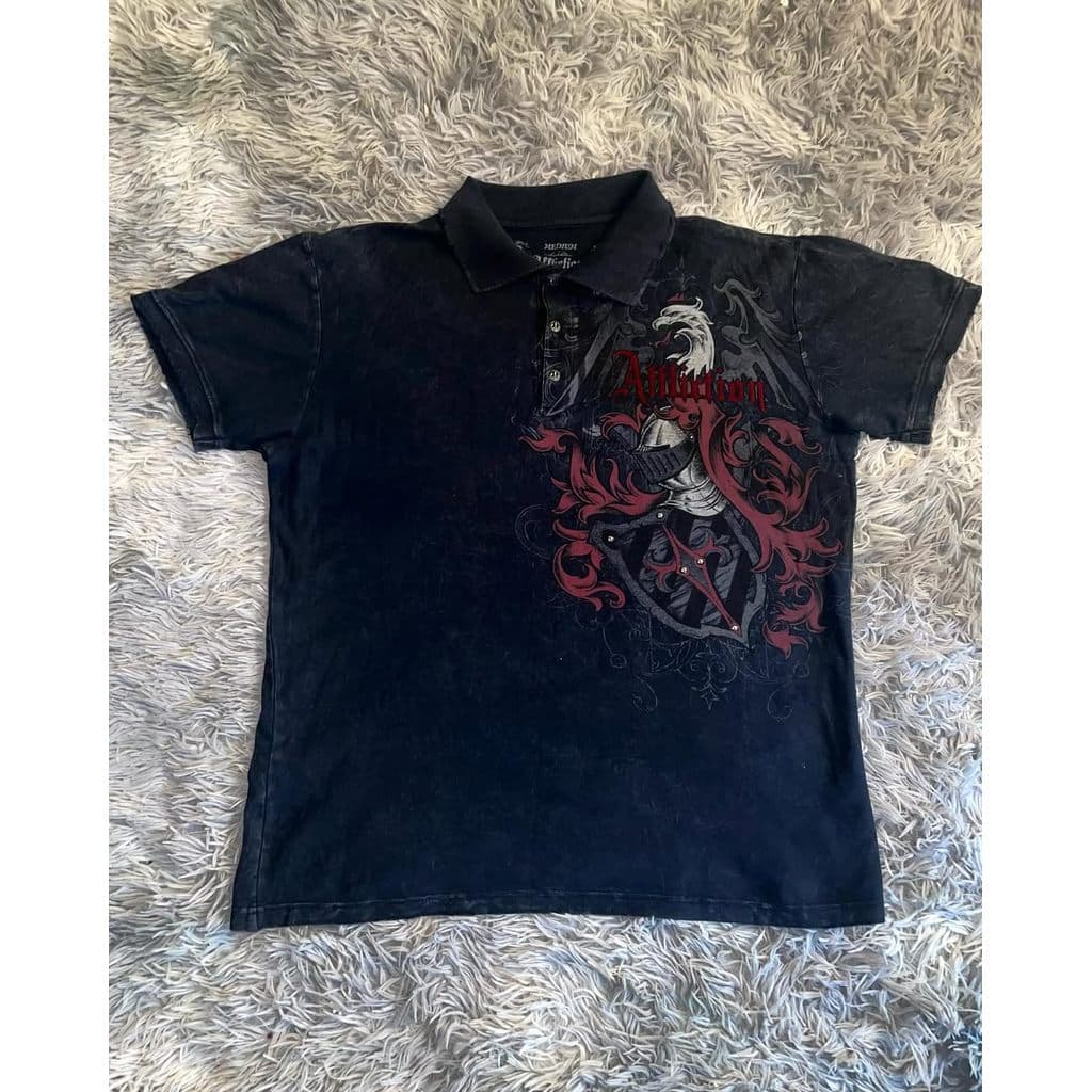 Harajuku Polo Camisa Masculina Padrão Impresso Casual Manga Curta Estilo Rua Verão Casal Respirável Topo