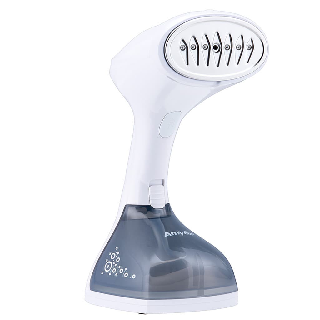 Vaporizador Amvox AF006 1500W 220ml e acessórios para desamassar roupas rápido.