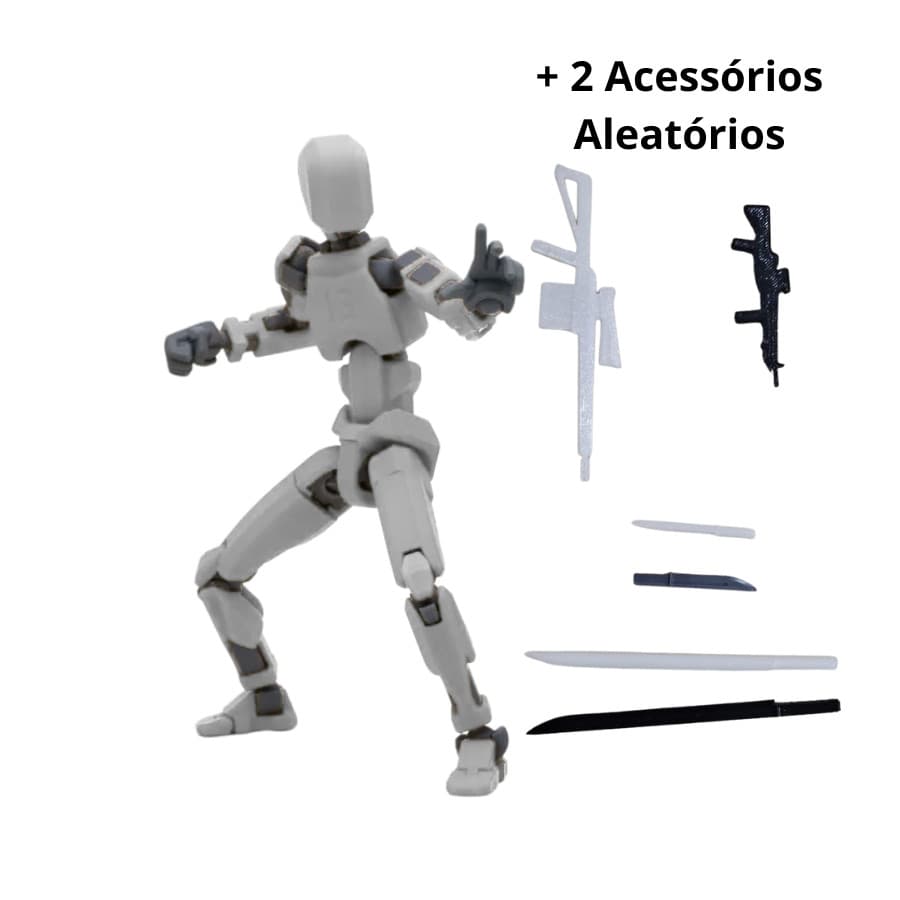 Dummy 13 articulado GRANDE ou ORIGINAL boneco todo Branco